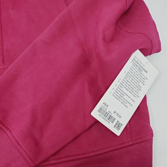 [ NWT ] Size XS Small Lululemon Scuba Oversized Funnel Neck Deep Luxe - Picture 2 of 6